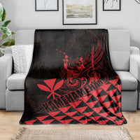 King Kamehameha Day Blanket Kakau Polynesian Pattern LT01 - Polynesian Pride