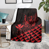 King Kamehameha Day Blanket Kakau Polynesian Pattern LT01 - Polynesian Pride