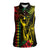 King Kamehameha Day Women Sleeveless Polo Shirt Hawaii Kakau Reggae