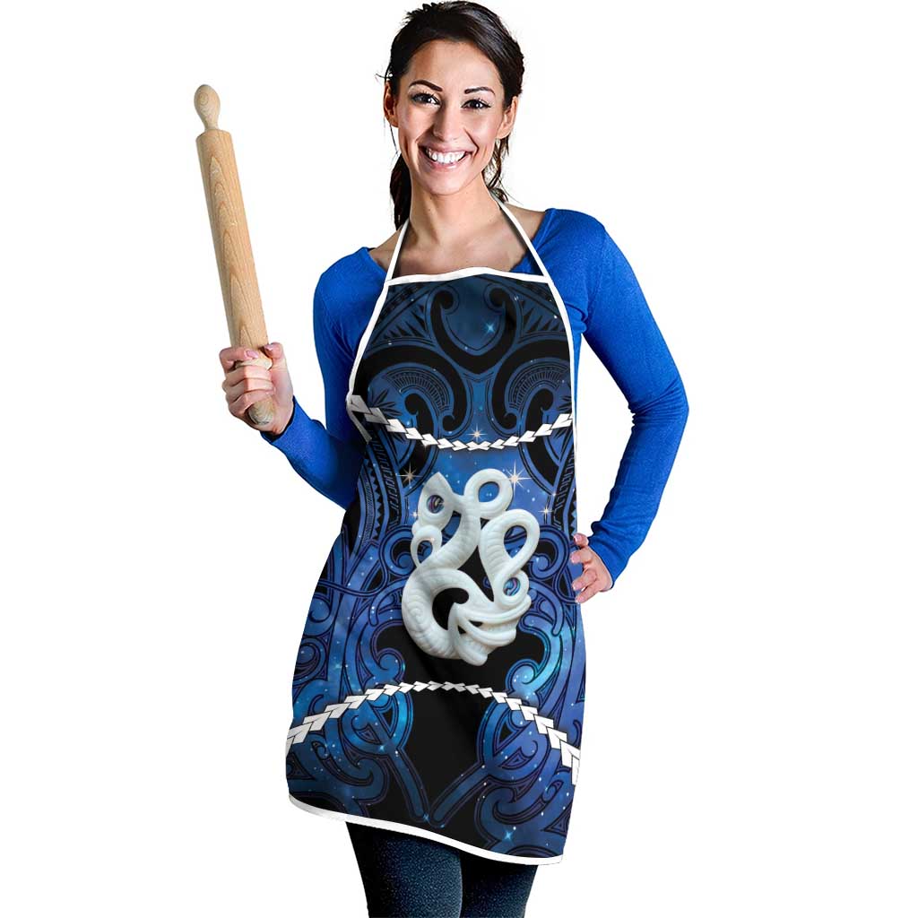 Maori Matariki Manaia Apron Maori Kowhaiwhai Pattern Galaxy