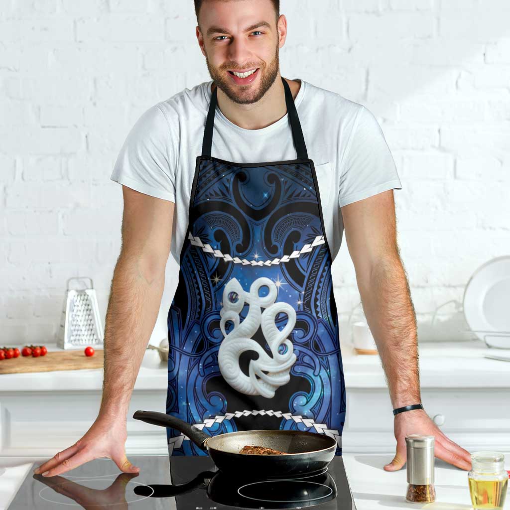 Maori Matariki Manaia Apron Maori Kowhaiwhai Pattern Galaxy