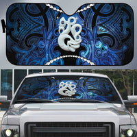 Maori Matariki Manaia Auto Sun Shade Maori Kowhaiwhai Pattern Galaxy