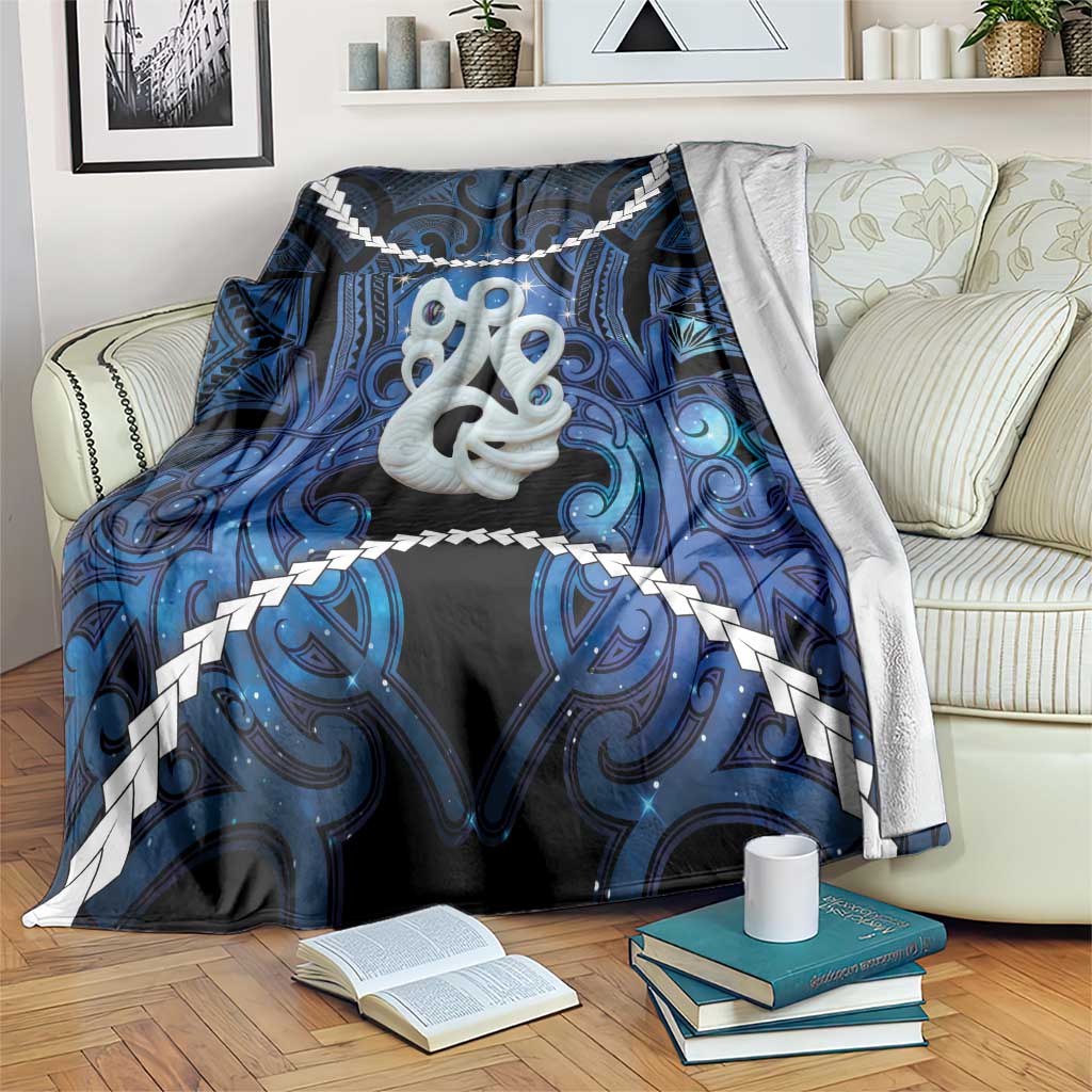 Maori Matariki Manaia Blanket Maori Kowhaiwhai Pattern Galaxy