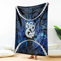 Maori Matariki Manaia Blanket Maori Kowhaiwhai Pattern Galaxy