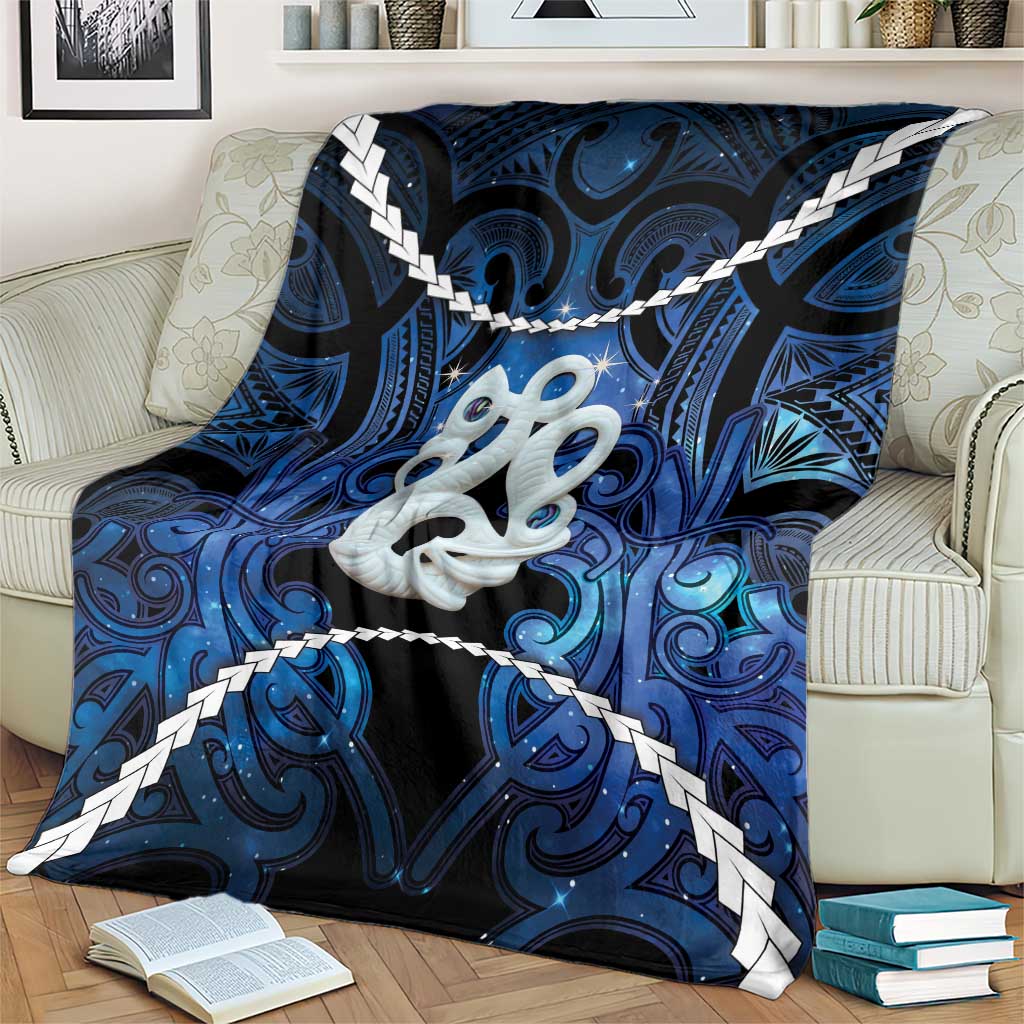 Maori Matariki Manaia Blanket Maori Kowhaiwhai Pattern Galaxy