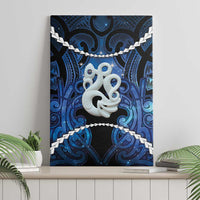 Maori Matariki Manaia Canvas Wall Art Maori Kowhaiwhai Pattern Galaxy