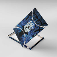 Maori Matariki Manaia Canvas Wall Art Maori Kowhaiwhai Pattern Galaxy