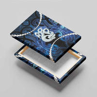 Maori Matariki Manaia Canvas Wall Art Maori Kowhaiwhai Pattern Galaxy