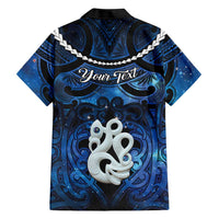 Personalized Maori Matariki Manaia Family Matching Summer Maxi Dress and Hawaiian Shirt Maori Kowhaiwhai Pattern Galaxy LT01 - Polynesian Pride