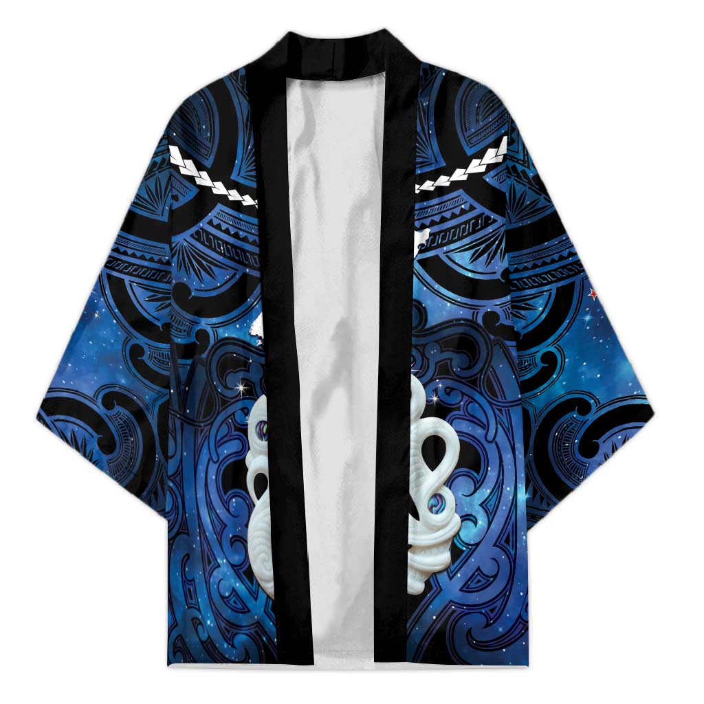 Personalized Maori Matariki Manaia Kimono Maori Kowhaiwhai Pattern Galaxy