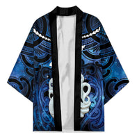 Personalized Maori Matariki Manaia Kimono Maori Kowhaiwhai Pattern Galaxy