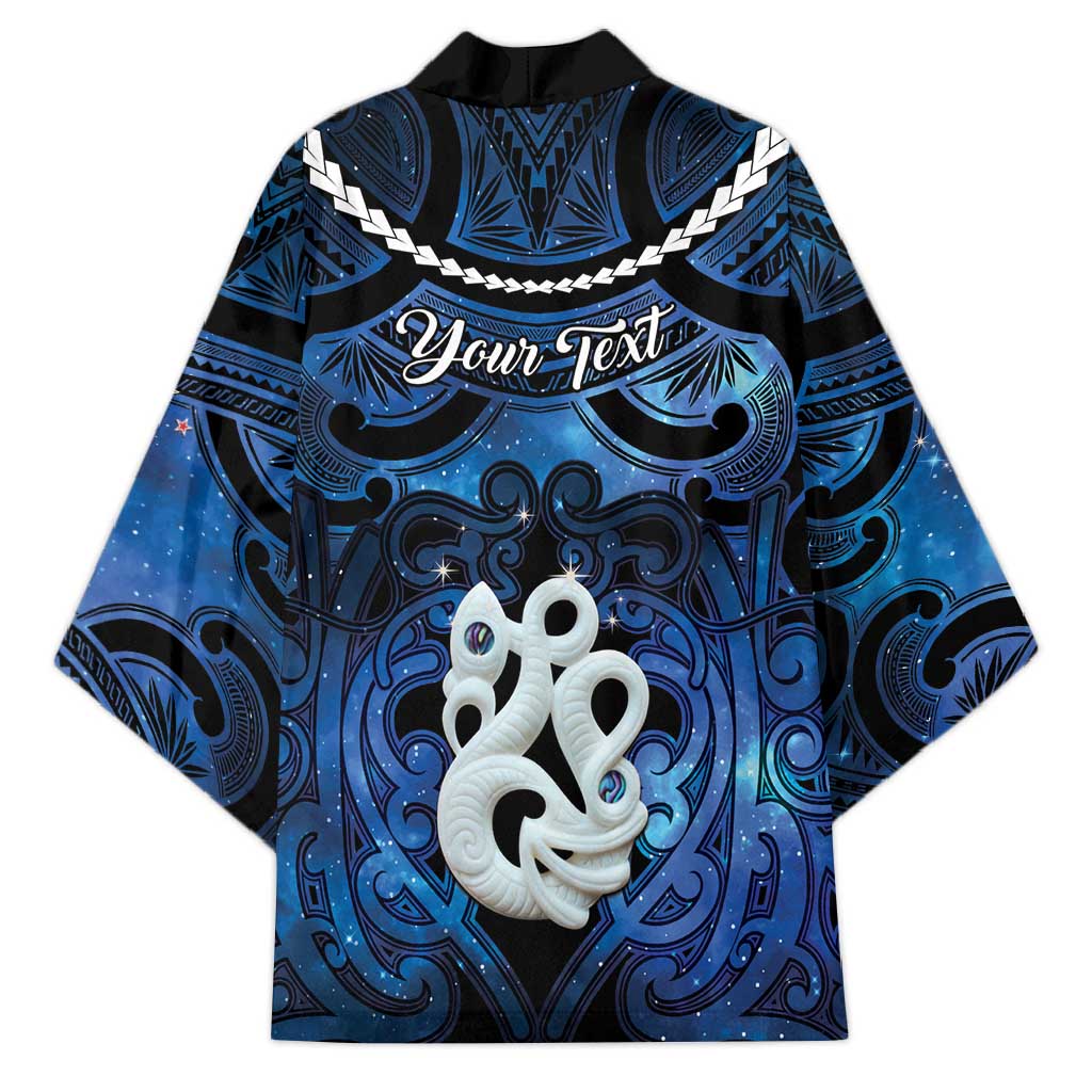Personalized Maori Matariki Manaia Kimono Maori Kowhaiwhai Pattern Galaxy