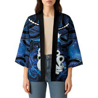 Personalized Maori Matariki Manaia Kimono Maori Kowhaiwhai Pattern Galaxy