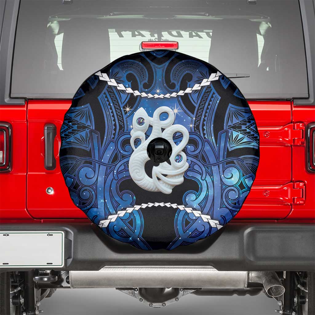 Maori Matariki Manaia Spare Tire Cover Maori Kowhaiwhai Pattern Galaxy LT01 - Polynesian Pride