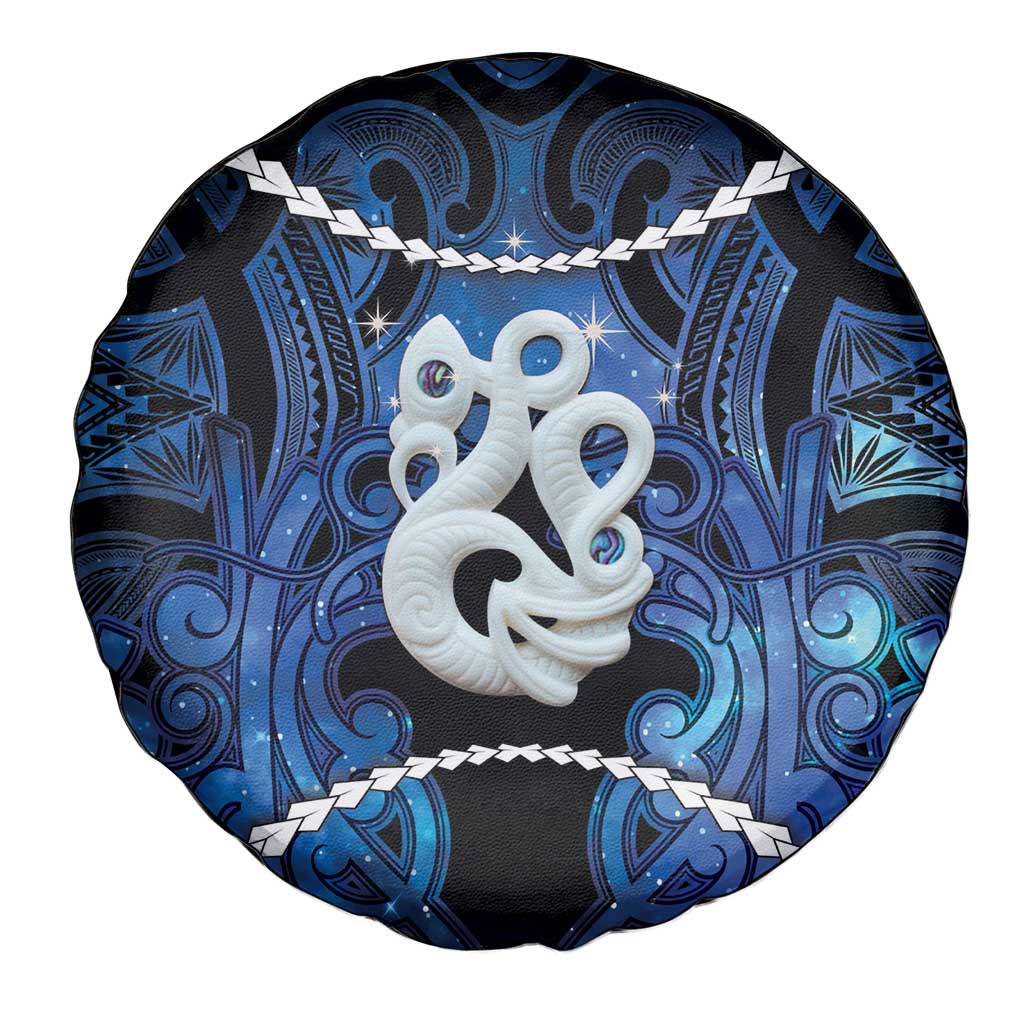 Maori Matariki Manaia Spare Tire Cover Maori Kowhaiwhai Pattern Galaxy LT01 - Polynesian Pride