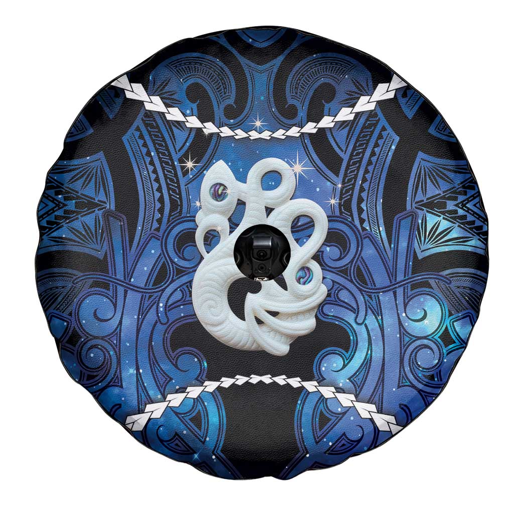 Maori Matariki Manaia Spare Tire Cover Maori Kowhaiwhai Pattern Galaxy LT01 - Polynesian Pride