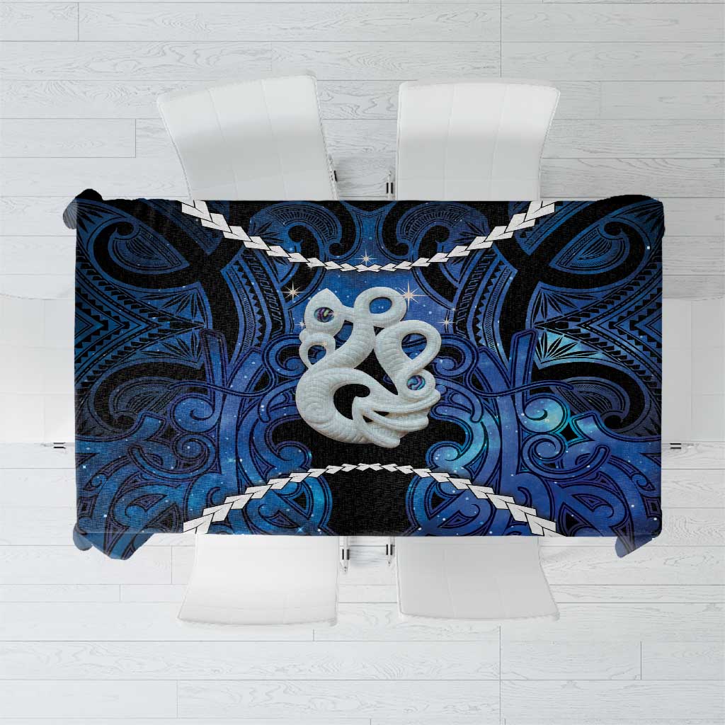 Maori Matariki Manaia Tablecloth Maori Kowhaiwhai Pattern Galaxy