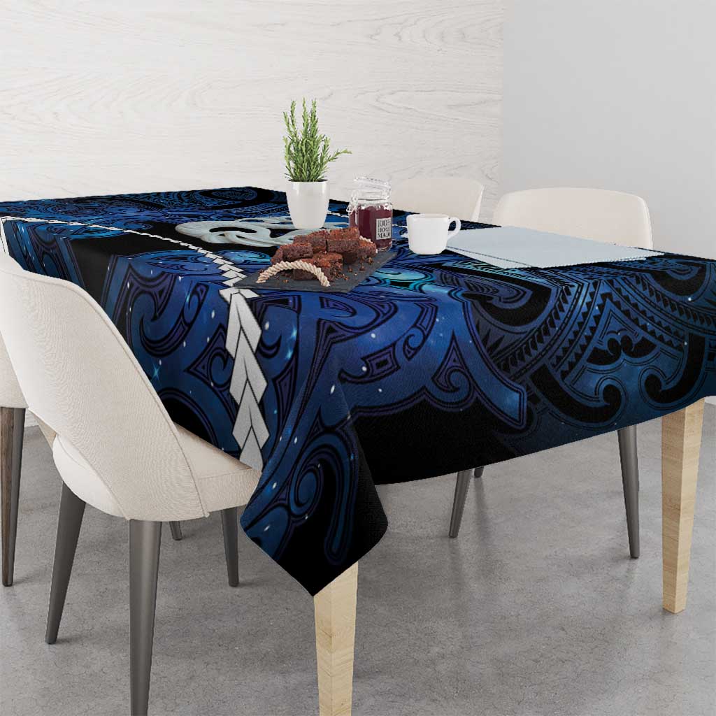 Maori Matariki Manaia Tablecloth Maori Kowhaiwhai Pattern Galaxy