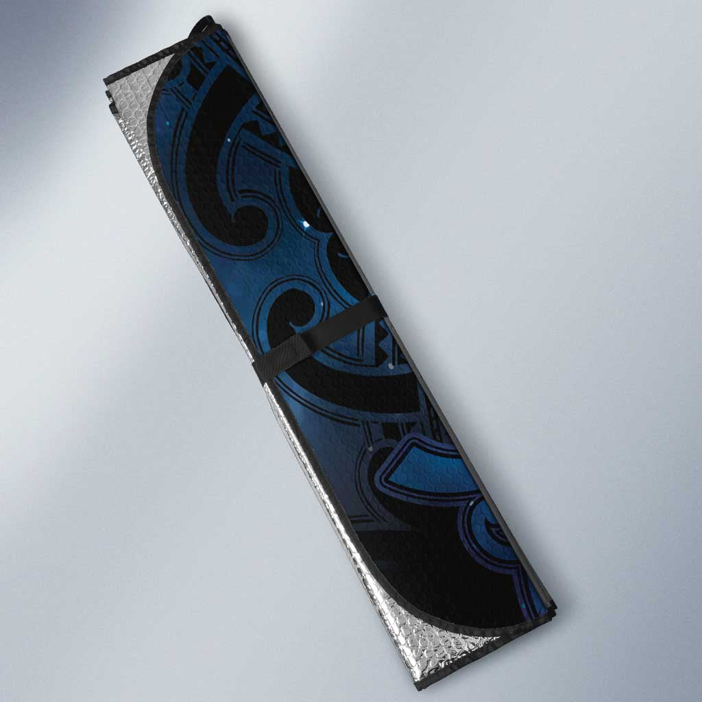 Maori Matariki Hei Matau Auto Sun Shade Maori Kowhaiwhai Pattern Galaxy