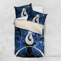 Maori Matariki Hei Matau Bedding Set Maori Kowhaiwhai Pattern Galaxy