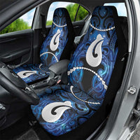 Maori Matariki Hei Matau Car Seat Cover Maori Kowhaiwhai Pattern Galaxy LT01 - Polynesian Pride