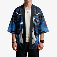 Personalized Maori Matariki Hei Matau Kimono Maori Kowhaiwhai Pattern Galaxy
