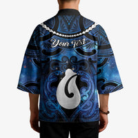 Personalized Maori Matariki Hei Matau Kimono Maori Kowhaiwhai Pattern Galaxy