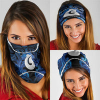 Maori Matariki Hei Matau Neck Gaiter Maori Kowhaiwhai Pattern Galaxy