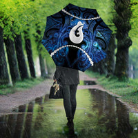 Maori Matariki Hei Matau Umbrella Maori Kowhaiwhai Pattern Galaxy