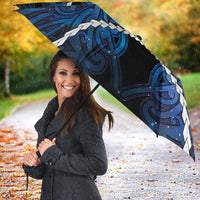 Maori Matariki Hei Matau Umbrella Maori Kowhaiwhai Pattern Galaxy