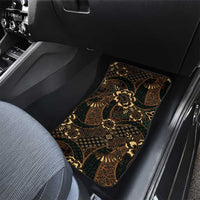 Indonesian Batik Pattern Vintage Brown Car Mats LT01 - Polynesian Pride