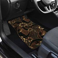 Indonesian Batik Pattern Vintage Brown Car Mats LT01 - Polynesian Pride