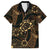Indonesian Batik Pattern Vintage Brown Hawaiian Shirt