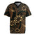 Indonesian Batik Pattern Vintage Brown Rugby Jersey
