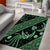 Indonesia Batik Pattern Area Rug Green Version