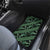 Indonesia Batik Pattern Car Mats Green Version