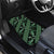 Indonesia Batik Pattern Car Mats Green Version