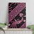 Indonesia Batik Pattern Canvas Wall Art Pink Version