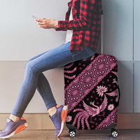 Indonesia Batik Pattern Luggage Cover Pink Version