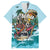 Personalized Aloha Hawaii Skeleton Hawaiian Shirt Tropical Summer Vibe