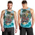 Personalized Aloha Hawaii Skeleton Men Tank Top Tropical Summer Vibe