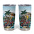 Personalized Aloha Hawaii Skeleton Tumbler Cup Tropical Summer Vibe