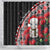 New Zealand Christmas Meri Kirihimete Shower Curtain Santa Hei Tiki Pohutukawa