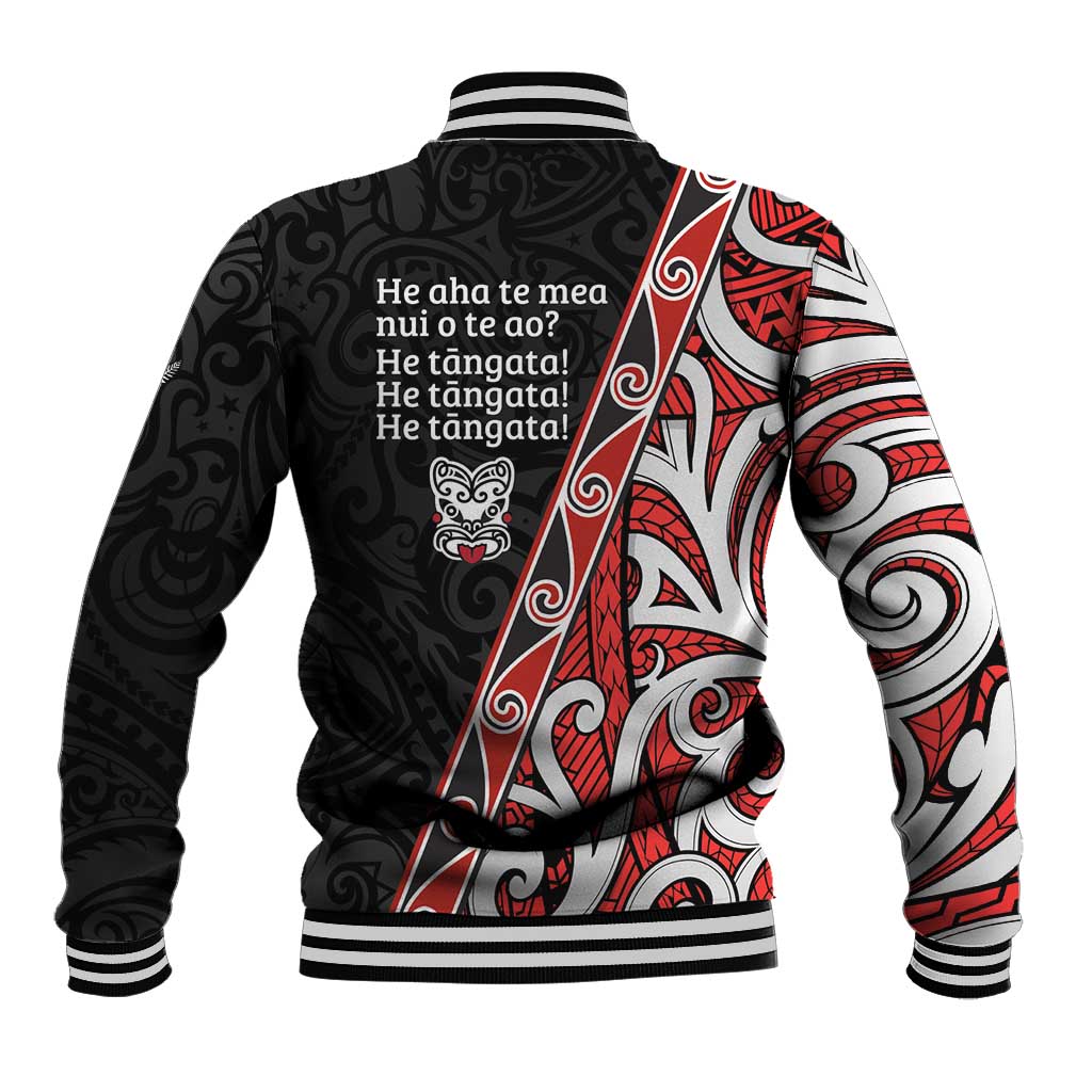 Aotearoa Toitu Te Tiriti Baseball Jacket Honour The Treaty New Zealand LT01 - Polynesian Pride