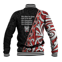 Aotearoa Toitu Te Tiriti Baseball Jacket Honour The Treaty New Zealand LT01 - Polynesian Pride