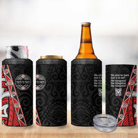 Aotearoa Toitu Te Tiriti 4 in 1 Can Cooler Tumbler Honour The Treaty New Zealand