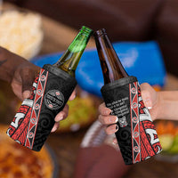 Aotearoa Toitu Te Tiriti 4 in 1 Can Cooler Tumbler Honour The Treaty New Zealand