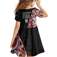 Aotearoa Toitu Te Tiriti Family Matching Long Sleeve Bodycon Dress and Hawaiian Shirt Honour The Treaty New Zealand LT01 - Polynesian Pride