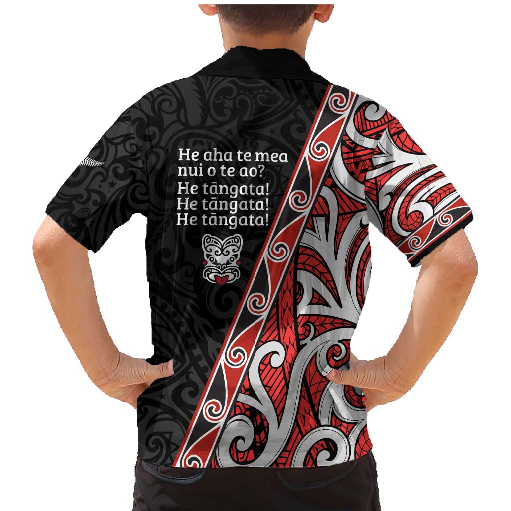 Aotearoa Toitu Te Tiriti Family Matching Mermaid Dress and Hawaiian Shirt Honour The Treaty New Zealand LT01 - Polynesian Pride