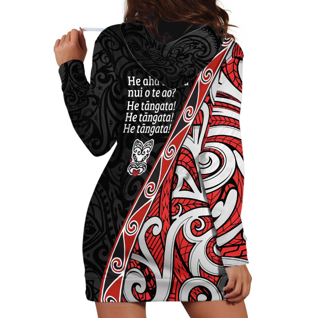 Aotearoa Toitu Te Tiriti Hoodie Dress Honour The Treaty New Zealand LT01 - Polynesian Pride